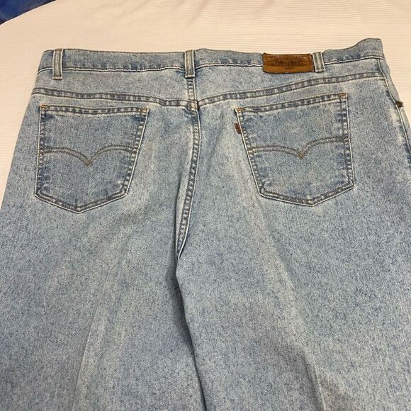 Levi Strauss VTG Relaxed Fit Wrinkle Free 540 Denim Jeans Size 42 X 30 - Picture 9 of 11